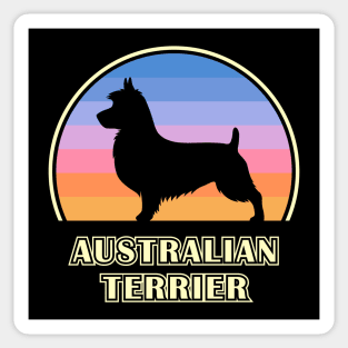 Australian Terrier Vintage Sunset Dog Sticker